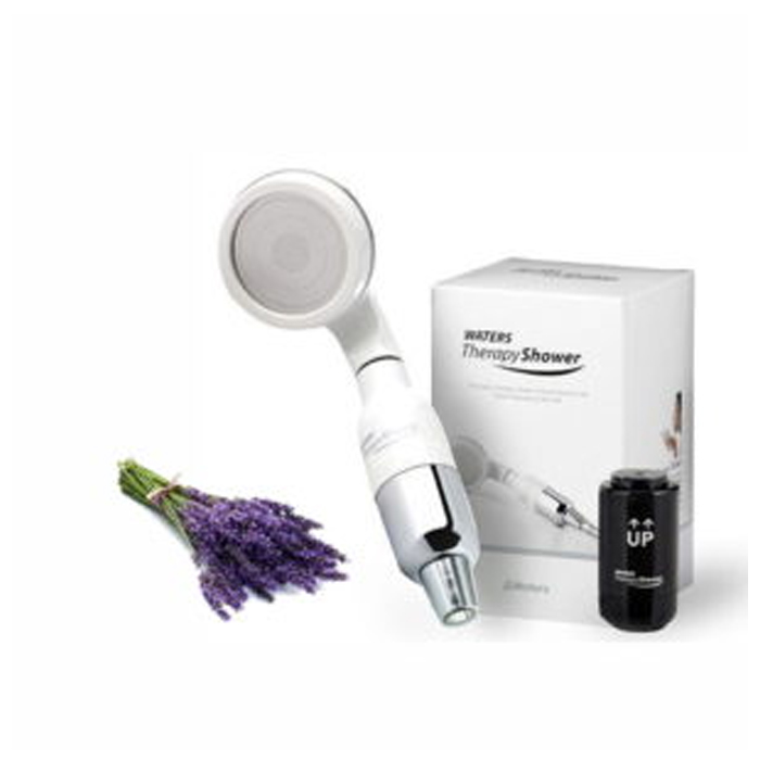 Shower water filters for hair treatment